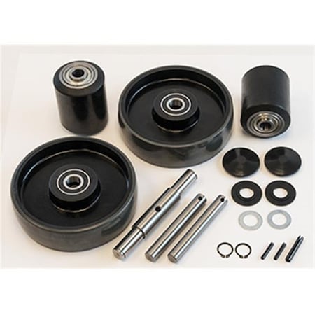 Raymond Raymond GWK-RJ50-CK Manual Pallet Jack Ultra-Poly 70D Complete Load Wheel Kit for Raymond RJ50 GWK-RJ50-CK